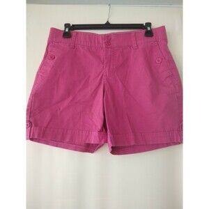 GLORIA VANDERBILT Women's  Red Wine  Shorts Size 4 ( 829)